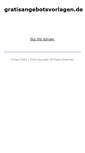Mobile Screenshot of gratisangebotsvorlagen.de